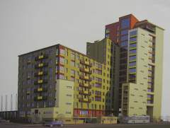 Проект жилого комплекса по ул. 1-я Затонская в Омске