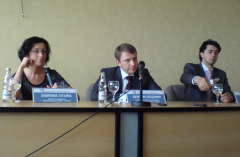 Слева на право: Татьяна Вавилова, Владимир Шемякин, Виктор Иссерс