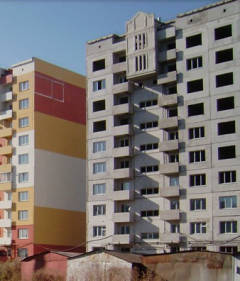 Строящиеся дома в Омске