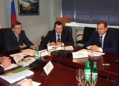 Анатолий Рудник, Антон Красноусов, Алексей Пластун (с лева на право)