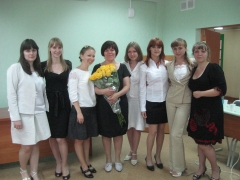 И. Баловнева с дипломниками