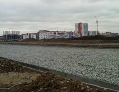 Строительство магистрали на Конева