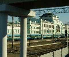 железная дорога в Омске