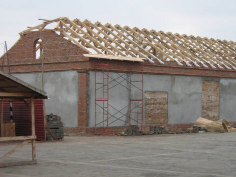 реконструкция Омской крепости, ноябрь 2010