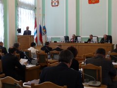 заседание городского совета Омска