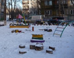 детская площадка в Омске