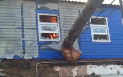 Пожар в Совестком округе Омска