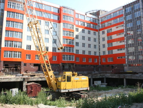 "Янтарный дом" на улице 10 лет Октября, 70 в Омске