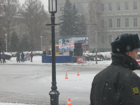 На Соборной площади 4.02.2012