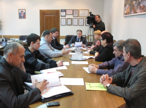 Рабочая группа в министерстве строительства Омской области