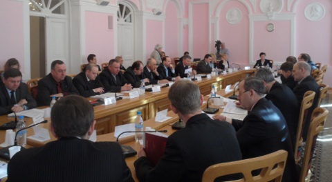 Заседание комитета Омского горсовета