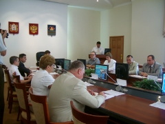 Аппаратное совещание в администрации Омска