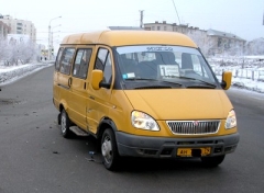 Маршрутное такси с Омске