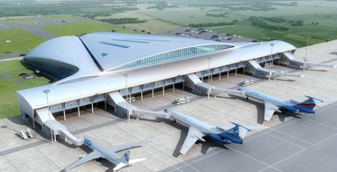 Проект нового терминала в аэропорту "Курумоч"