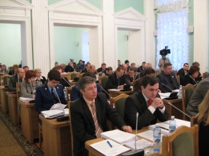 Заседание Омского городского совета