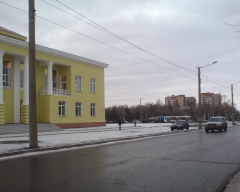 Вид с ул. 4-я Транспортная на ул. Багдана Хмельницкого