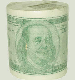 Доллар в рулоне