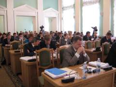 Заседание Омского городского совета