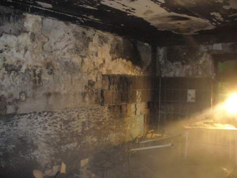 пожар в Андреевкой школе-интернат 24 ноября