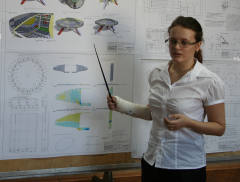 Екатерина Сергачева с проектом "Дом ученых"