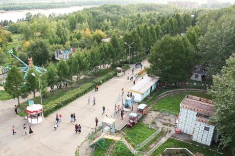 парк отдыха "Советский" в Омске