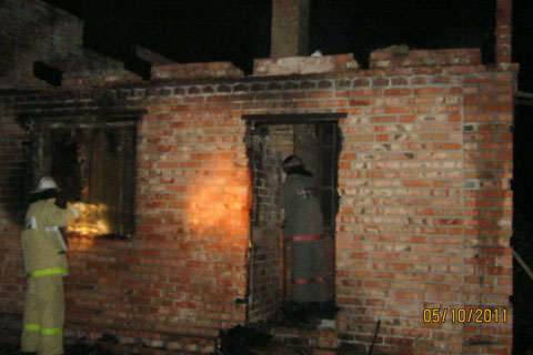Пожар в садах "Автомобилист-6" в Омске