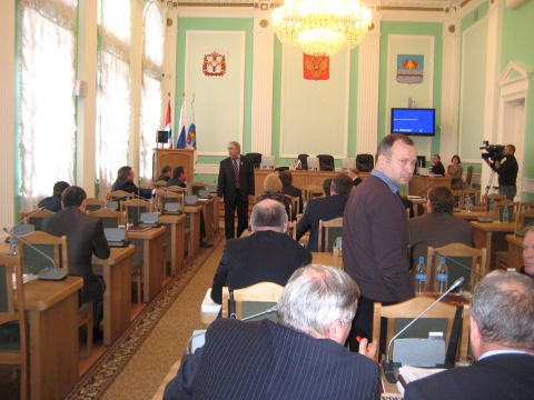 Заседание Омского городского Совета 