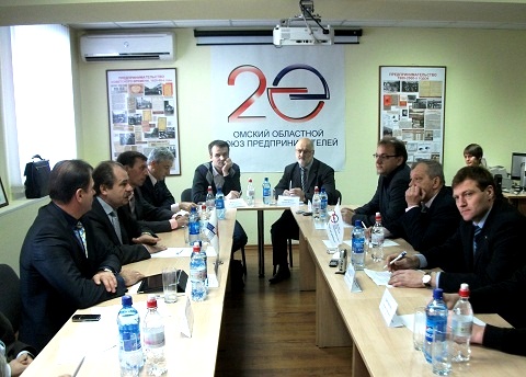 Встреча Анатолия Тиля с бизнесменами в ООСП