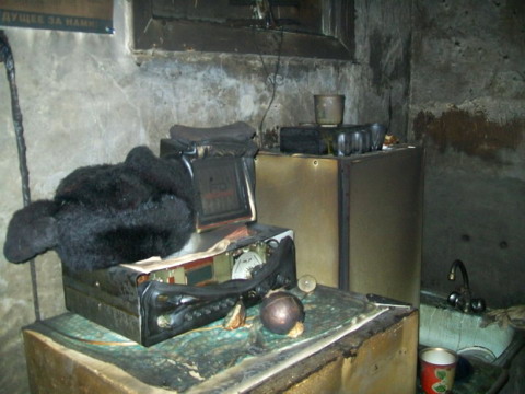 Пожар в доме по 22 Апреля в Омске