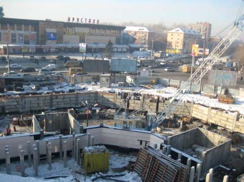 Строительство дома по ул. Химиков в Омске