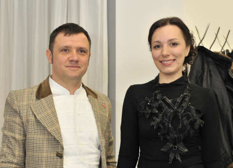 Даниэль Дендра и Екатерина Богачик, руководитель дизайн-салона "Грэви" и владелица салона мебели "Богач"