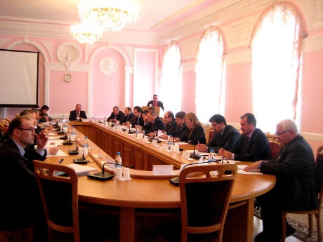 Заседание комитета Омского городского Совета