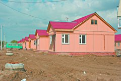 Строительство новых домов в Омской области
