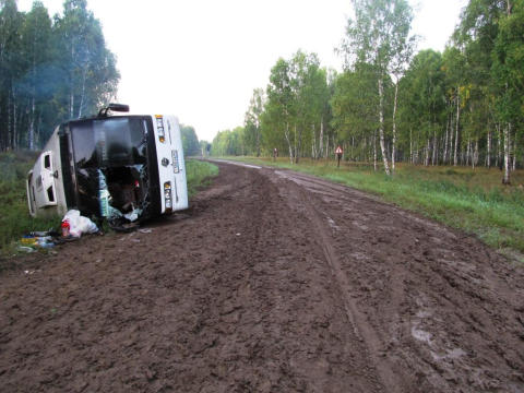 Дорожно-транспортное происшествие в Омской области