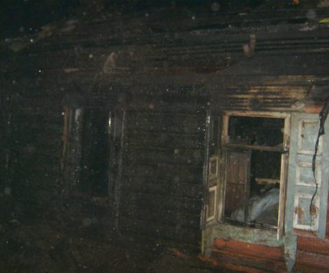 Пожар на 8-й Северной в Омске