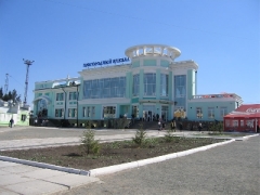 Пригородный вокзал в Омске