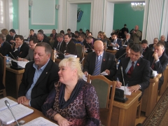 На заседании Омского городского Совета