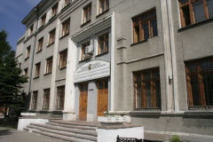 Здание Омского музыкального училища имени В.Я. Шебалина