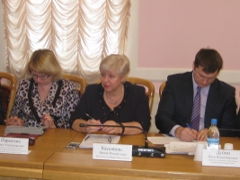 Инна Парыгина, Ирина Касьянова и Илья Дубин