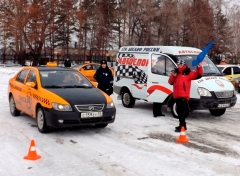 Конкурс водителей такси в Омске
