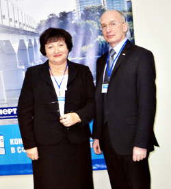 Нина Карпенко, Председатель правления НП ПРОО, Григорий Полторак, президент РГР